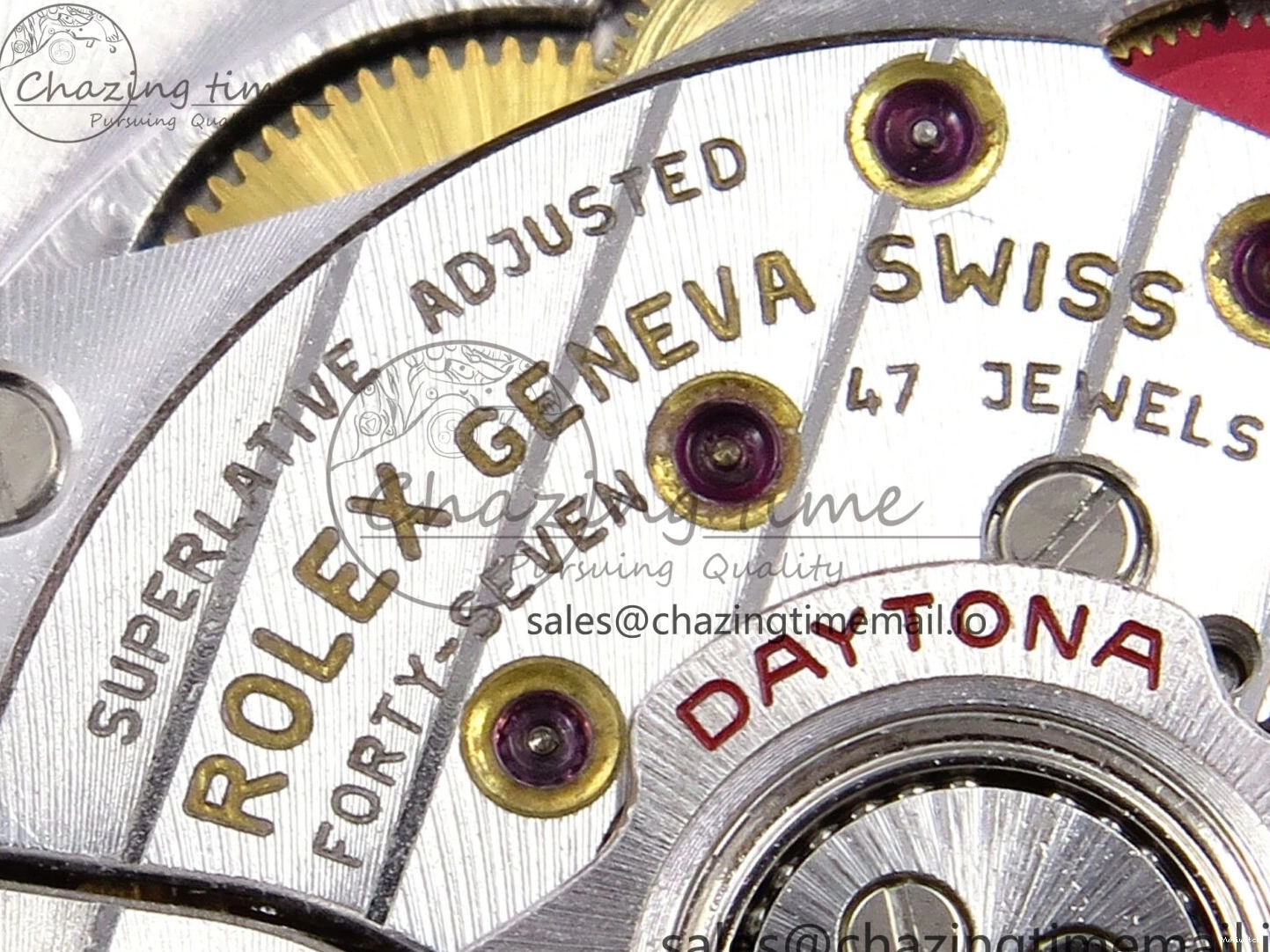 1:1 V6（Gain Dial SH4131 on Oysterflex Daytona RG 126515 Best Strap Weight） Black QF Edition 0524